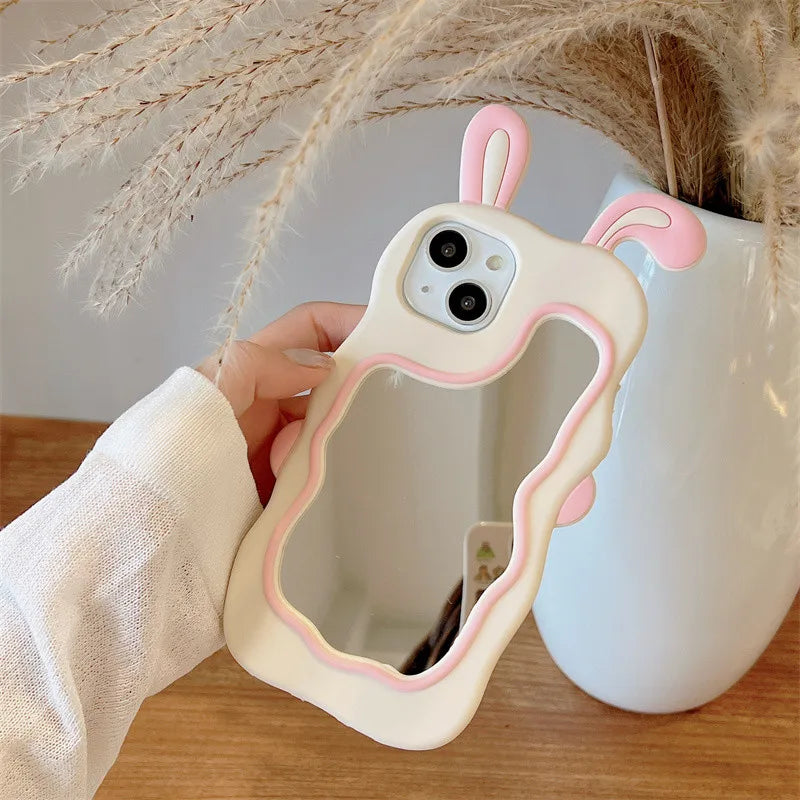 Coque iPhone Mirror Bunny