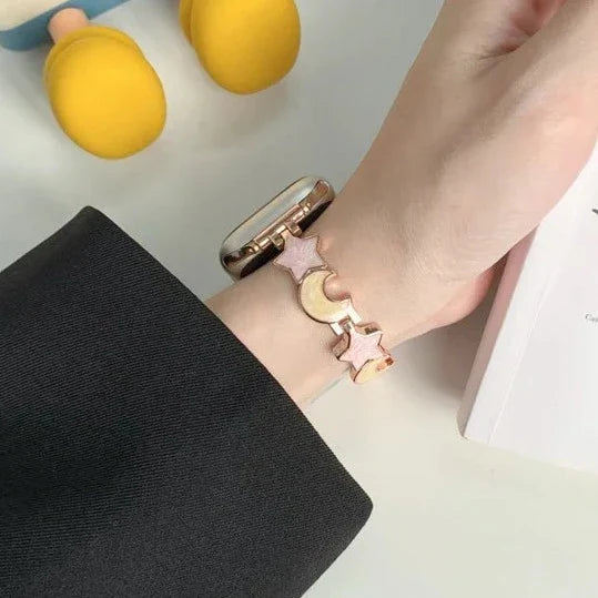 Bracelet Apple Watch Lune et Étoile