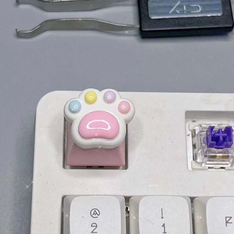 Touches Rainbow Beans Cat Paw