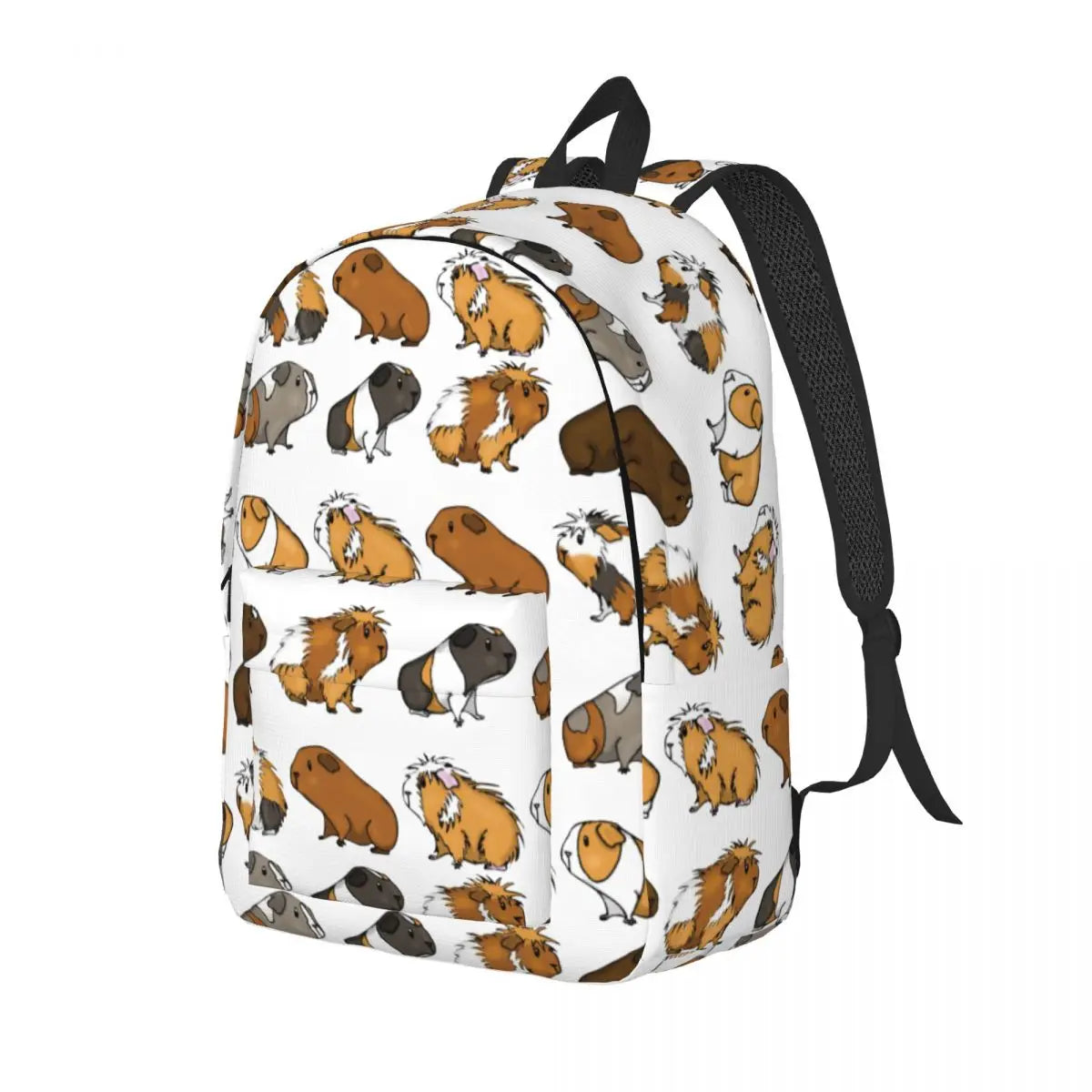 Mochila con estampado de conejillo de indias