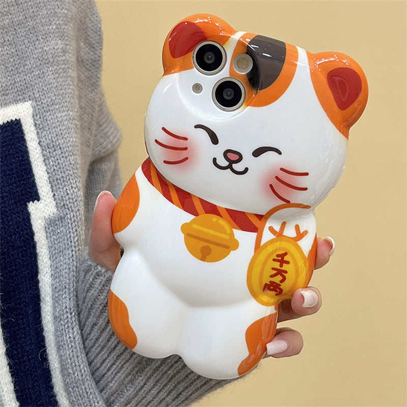 Coque iPhone Lucky Cat