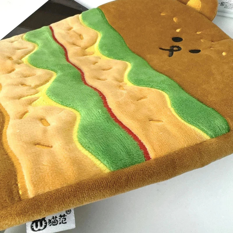 Housse de tablette Kawaii Ours Hamburger