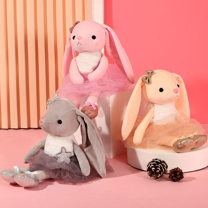 Peluches lapin ballerine