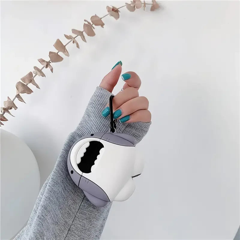 Étui pour AirPods Kawaii Shark