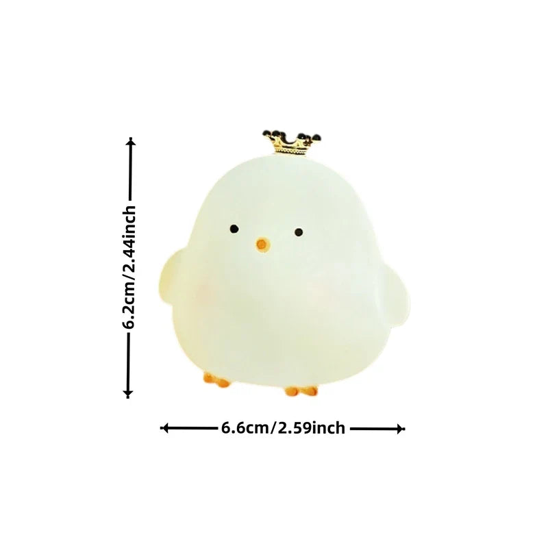 Kawaii Chickie and Royalty Lamp