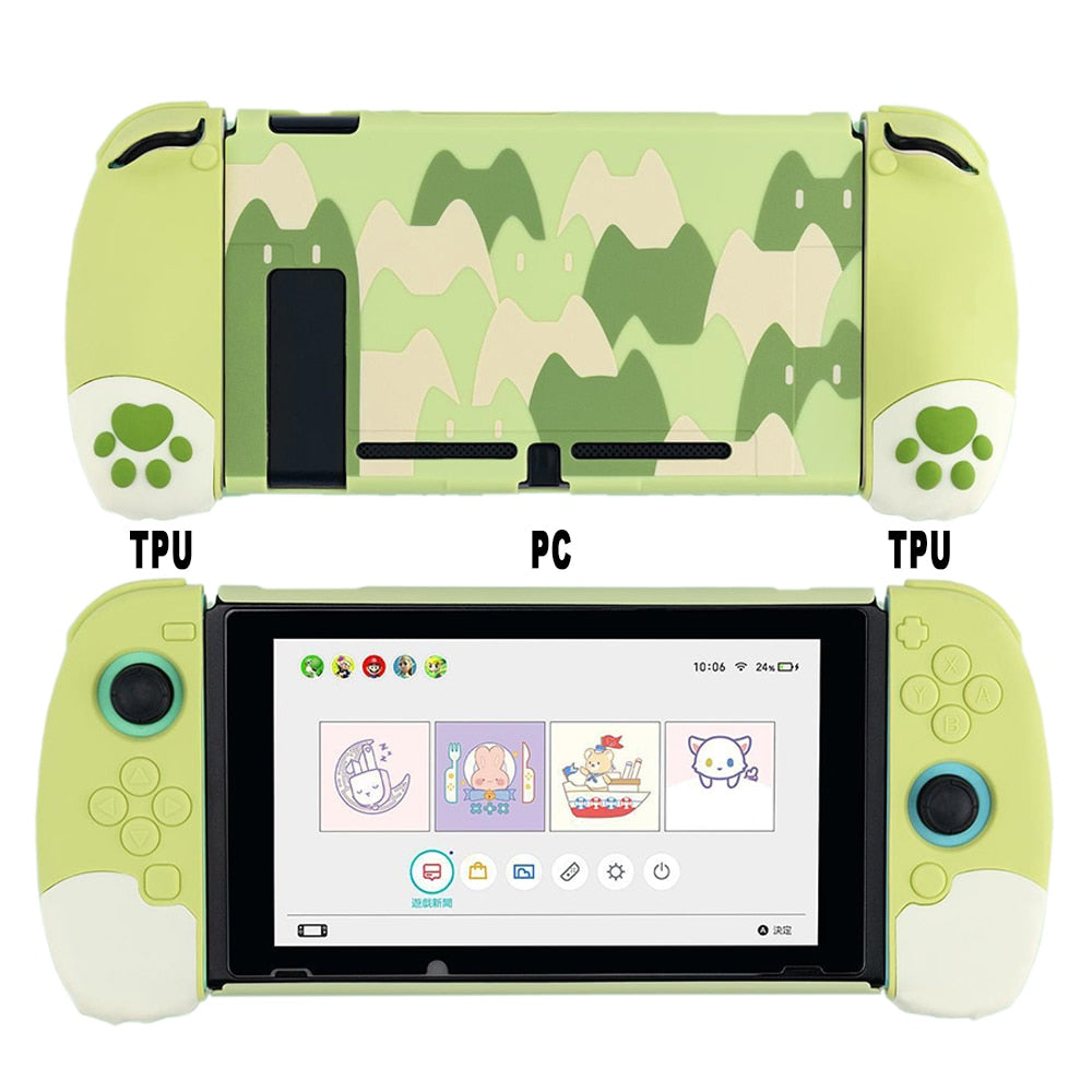 Étui Nintendo Switch Patte de chat