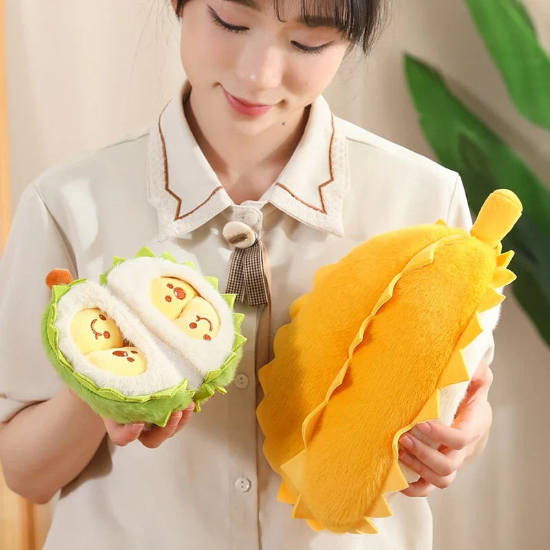 Peluche de durian kawaii
