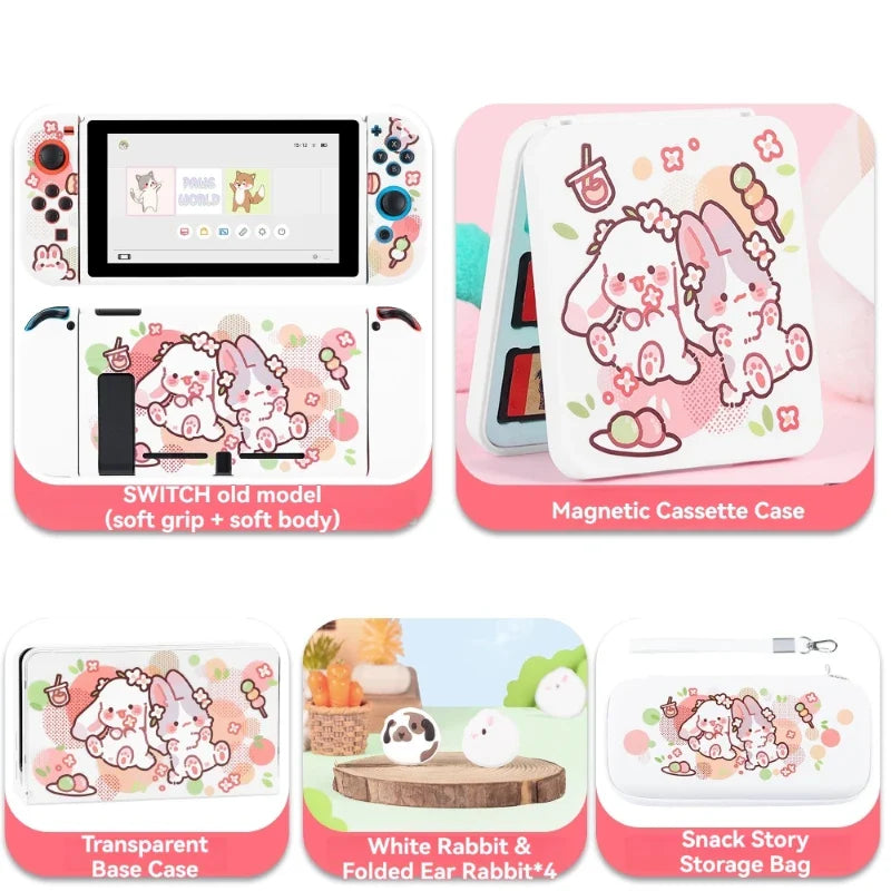 Étui Nintendo Switch Kawaii Sweet Bunnies