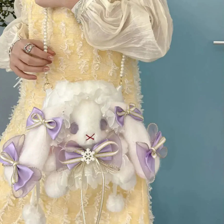 Sac à main en peluche Bunny &amp; Bows