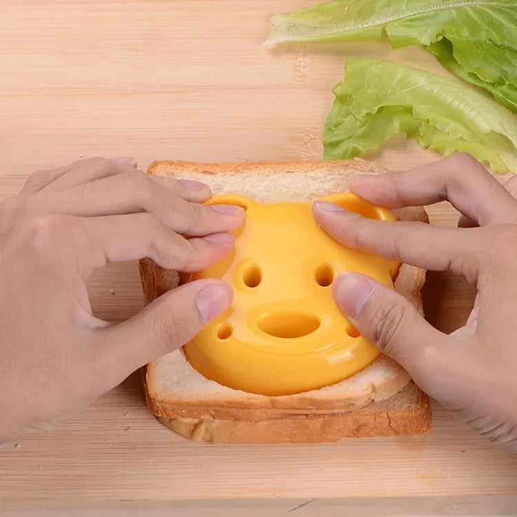 Molde para sándwich de osito de peluche