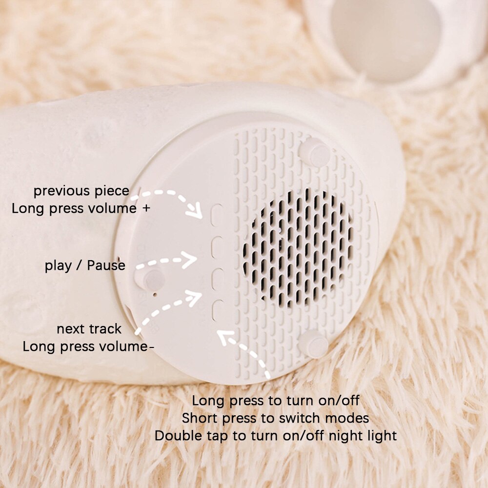 Enceinte veilleuse Moon Bunny