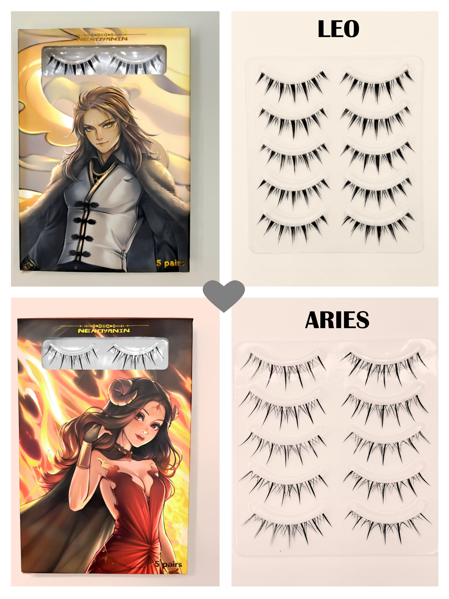 Zodiac Manga Lashes