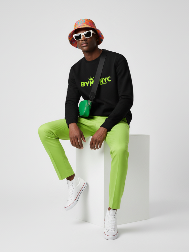 Sudadera orgánica unisex LOVE NYC – BYMANYC ® Nueva York | Ropa urbana vegana