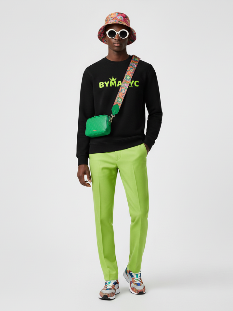 Sudadera orgánica unisex LOVE NYC – BYMANYC ® Nueva York | Ropa urbana vegana