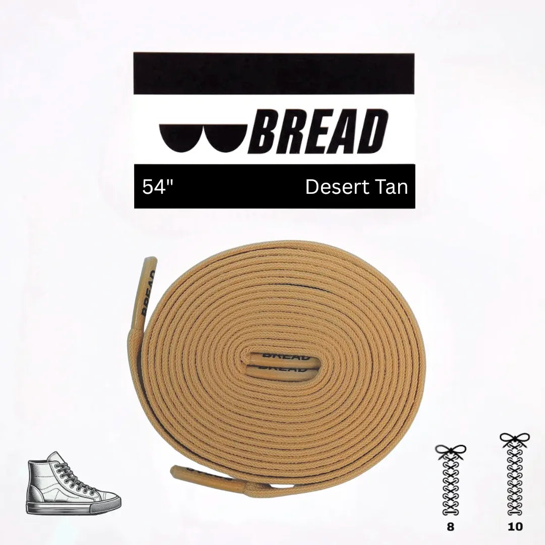 Desert Tan Bread Laces