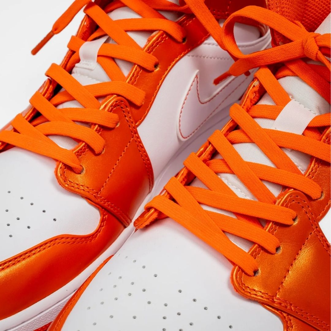 Coral Orange Bread Laces