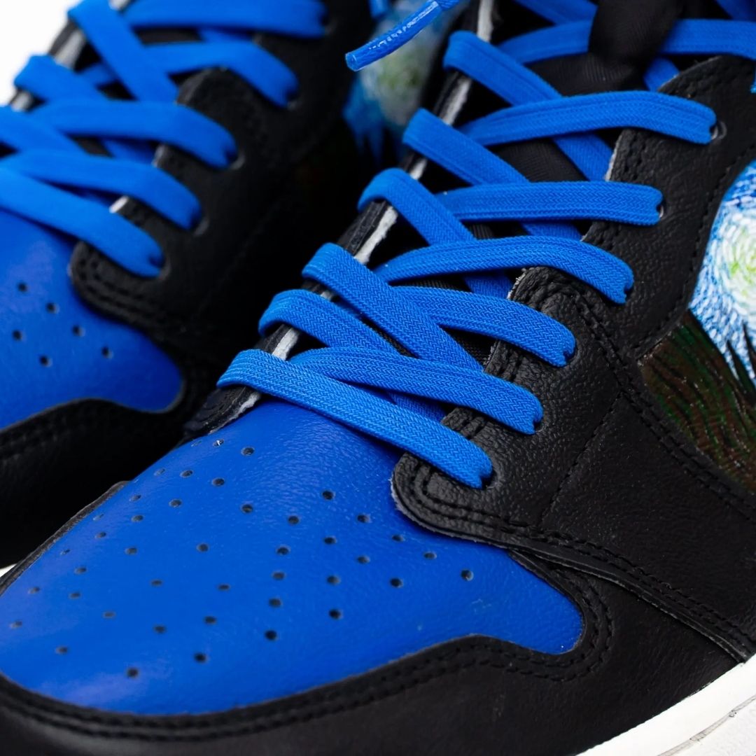 Sonic Blue Bread Laces