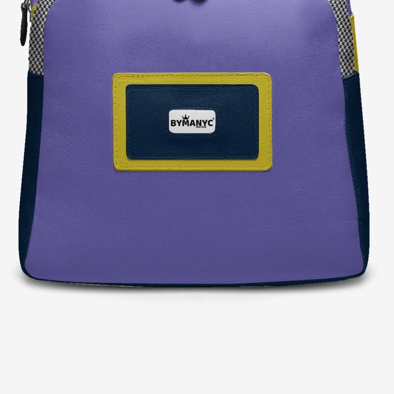 Sac à dos Urban Violet Vegan par BYMANYC ® New York – Fabriqué en Italie 