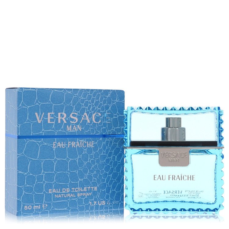 Versace Man by Versace Eau Fraiche Eau De Toilette Spray (Blue) for Men