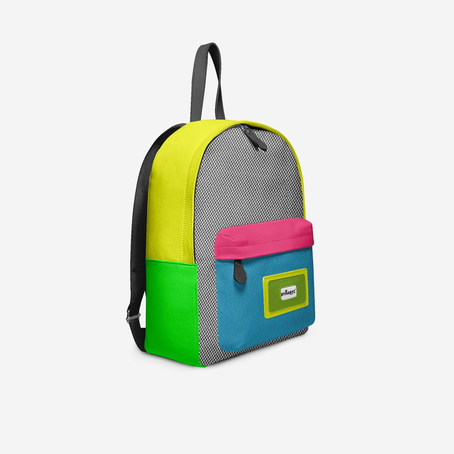 Mochila vegana Brooklyn Pop de BYMANYC ® Nueva York - Hecha a mano en Italia 