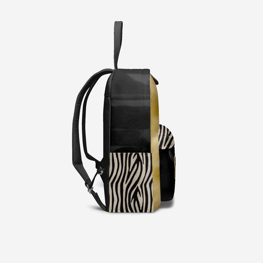 Mochila vegana SoHo Gold de BYMANYC ® Nueva York – Hecha a mano en Italia 