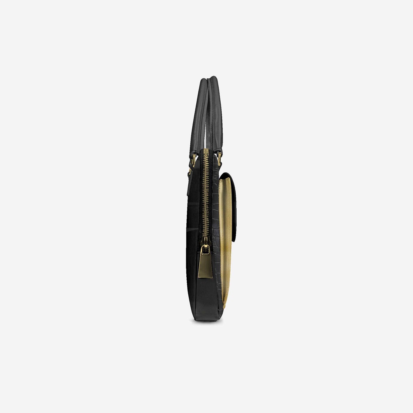 Sac de luxe à double poche végan 40 cm | BYMANYC ® New York Elegant Edition