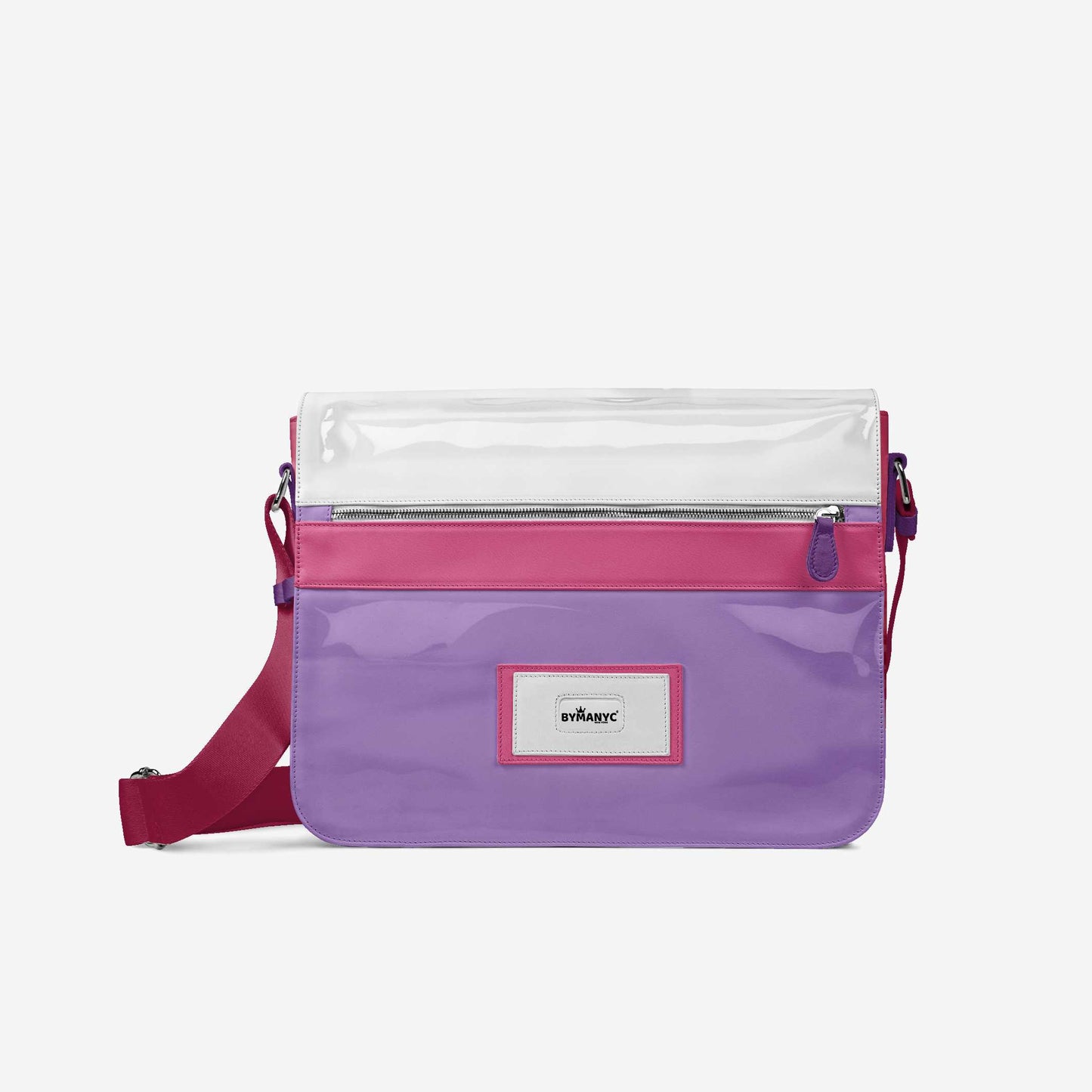 Sac messager design vegan 40 cm | BYMANYC ® New York Luxury Milan Mood