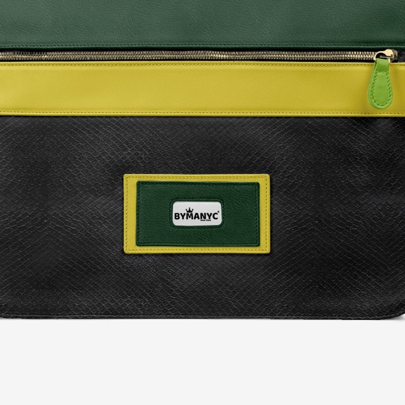 Sac messager exécutif vegan 40 cm | BYMANYC ® New York, fabriqué en Italie