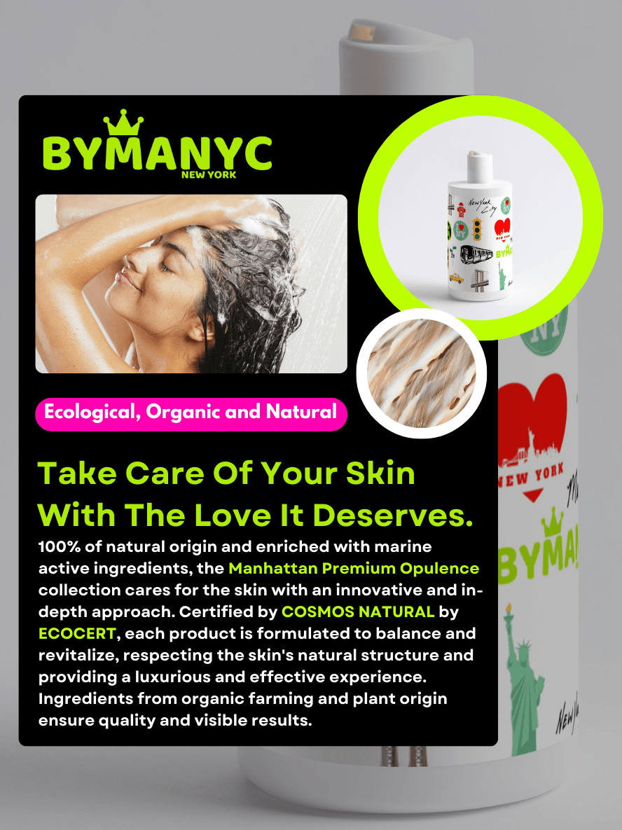 Shampoing végétalien pour cheveux | BYMANYC ® New York