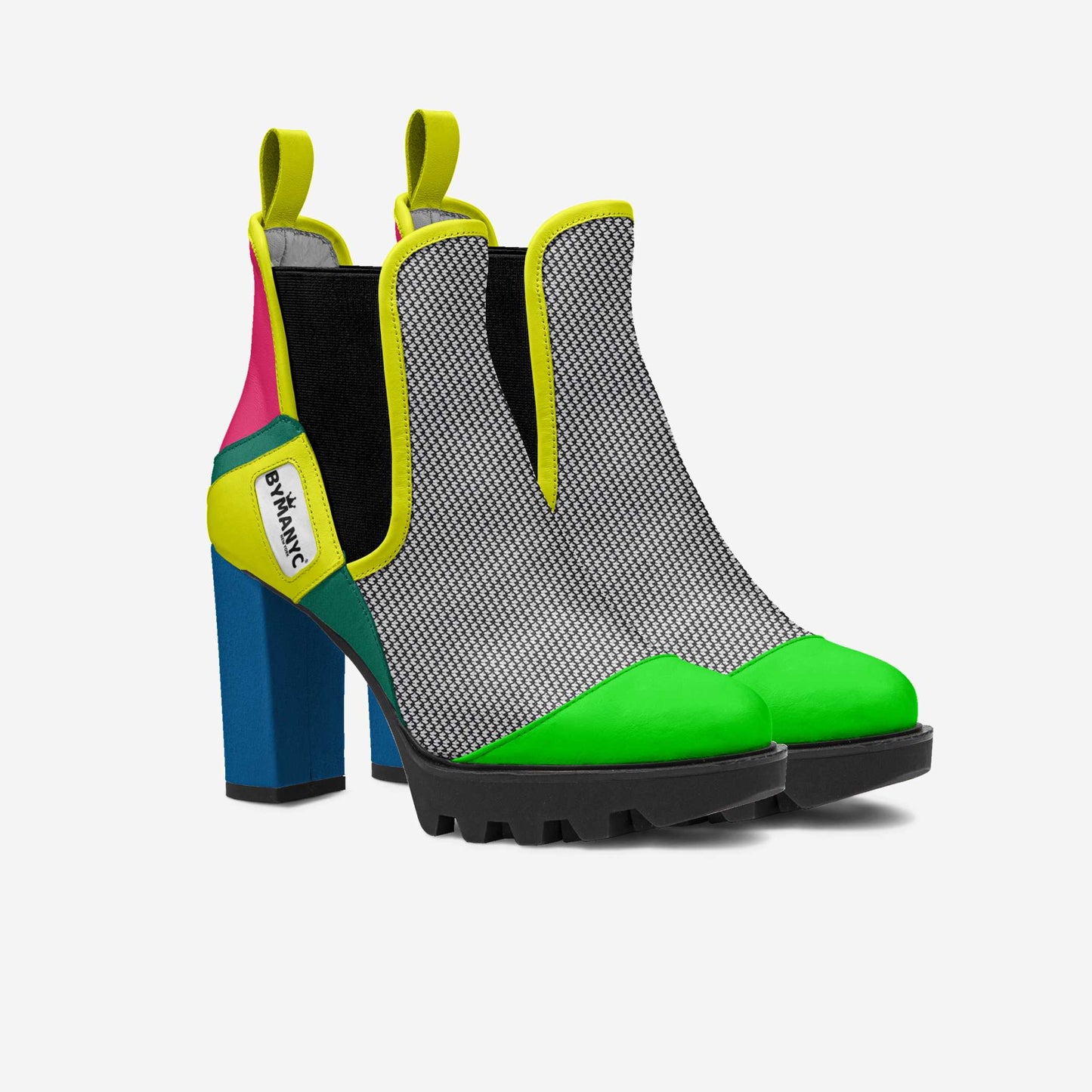 Vegan Urban Elastic Boot Midnight Black