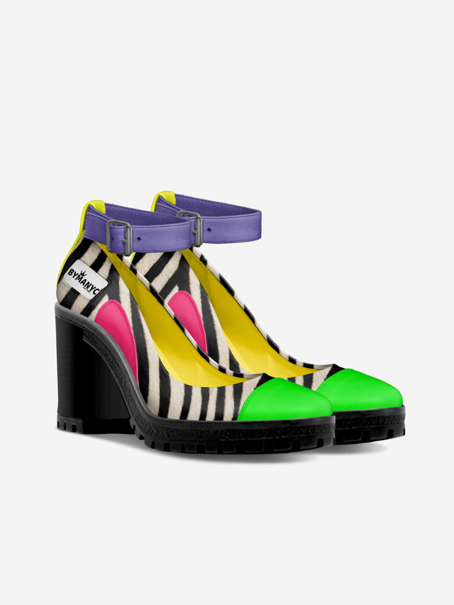 Chaussures à talon aiguille vegan pour femme BYMANYC ® New York – Little Italy Chic 