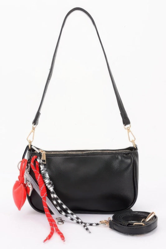 Tribeca Charm Accent Shoulder Bag