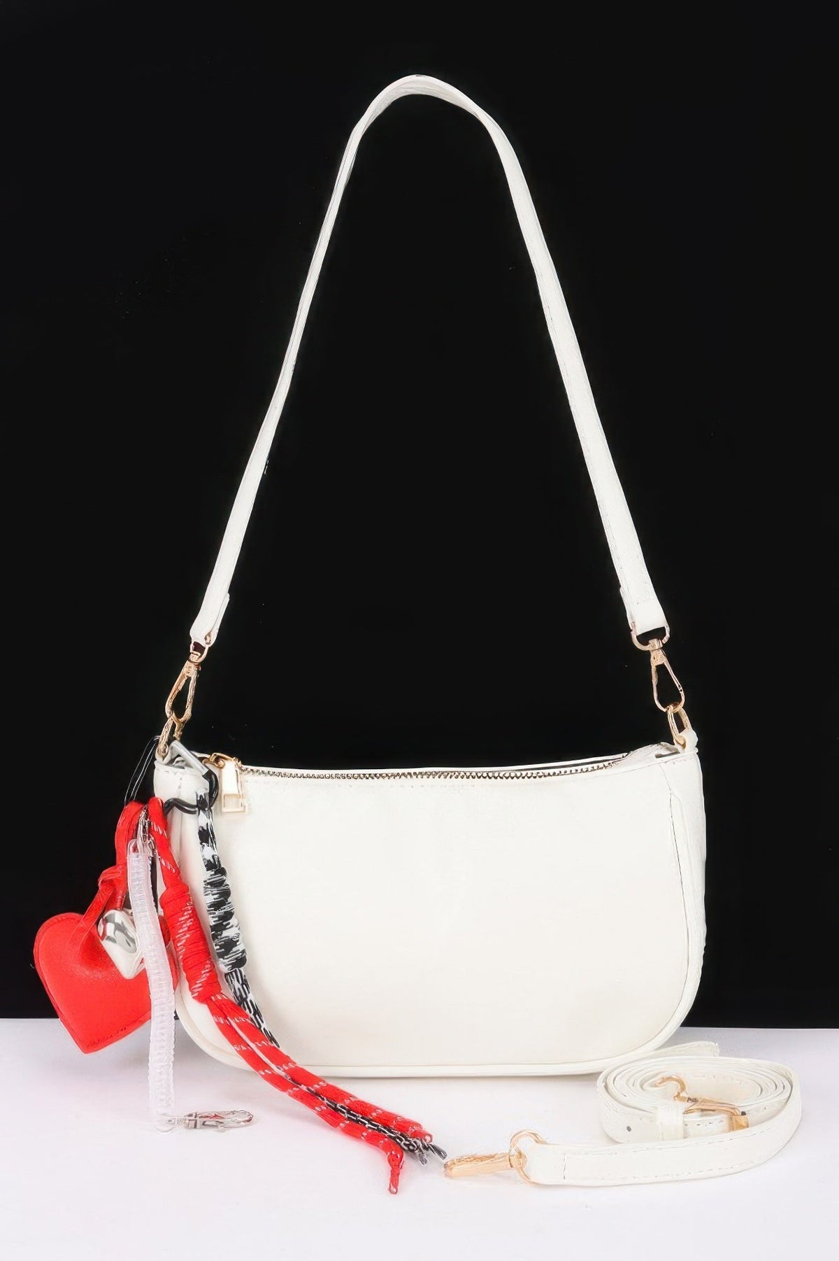 Tribeca Charm Accent Shoulder Bag