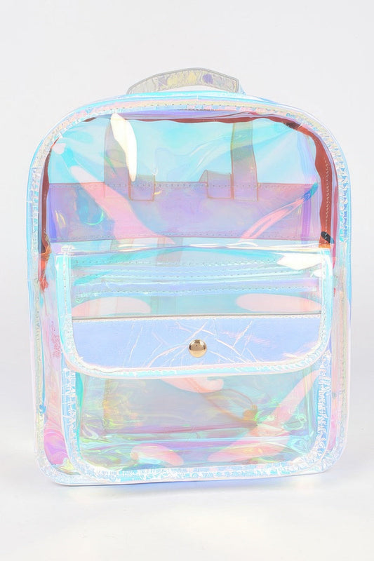 Holographic PVC Backpack