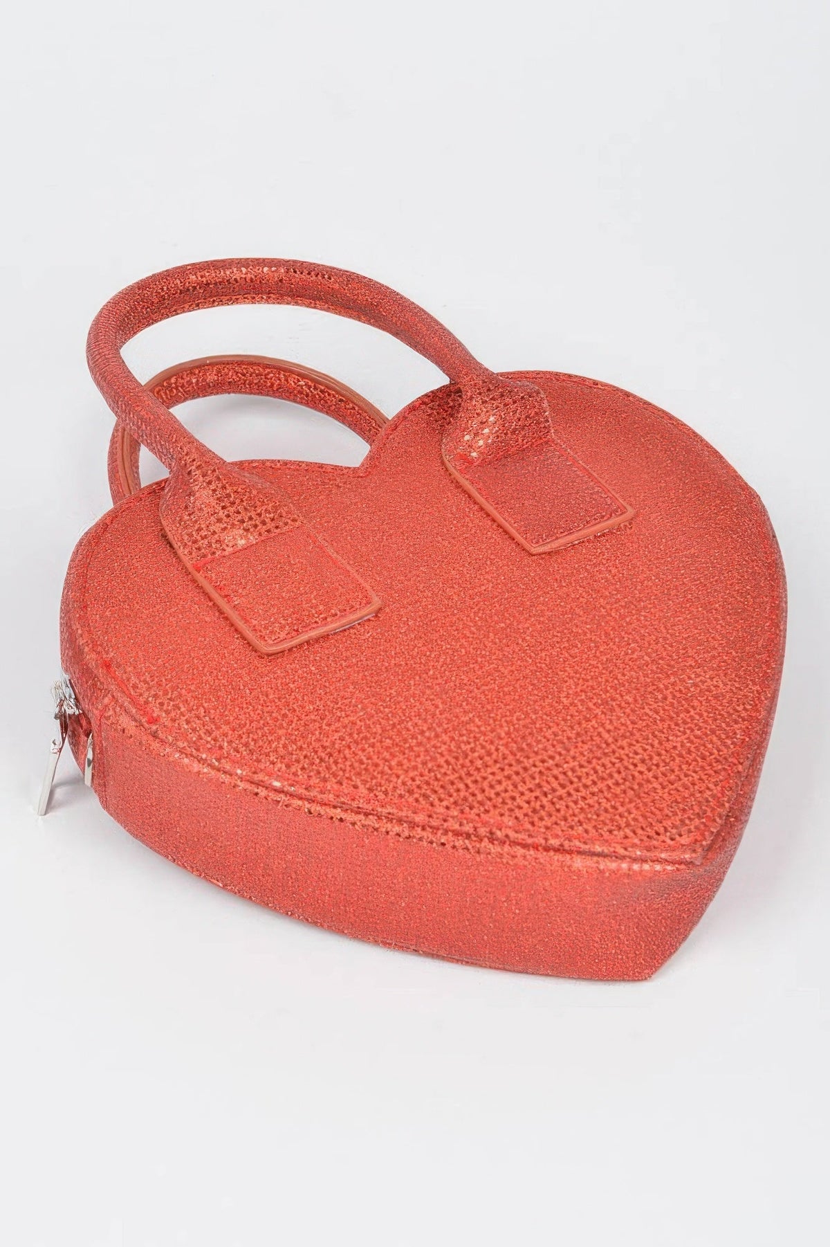 Greenwich Metallic Heart Crossbody Bag