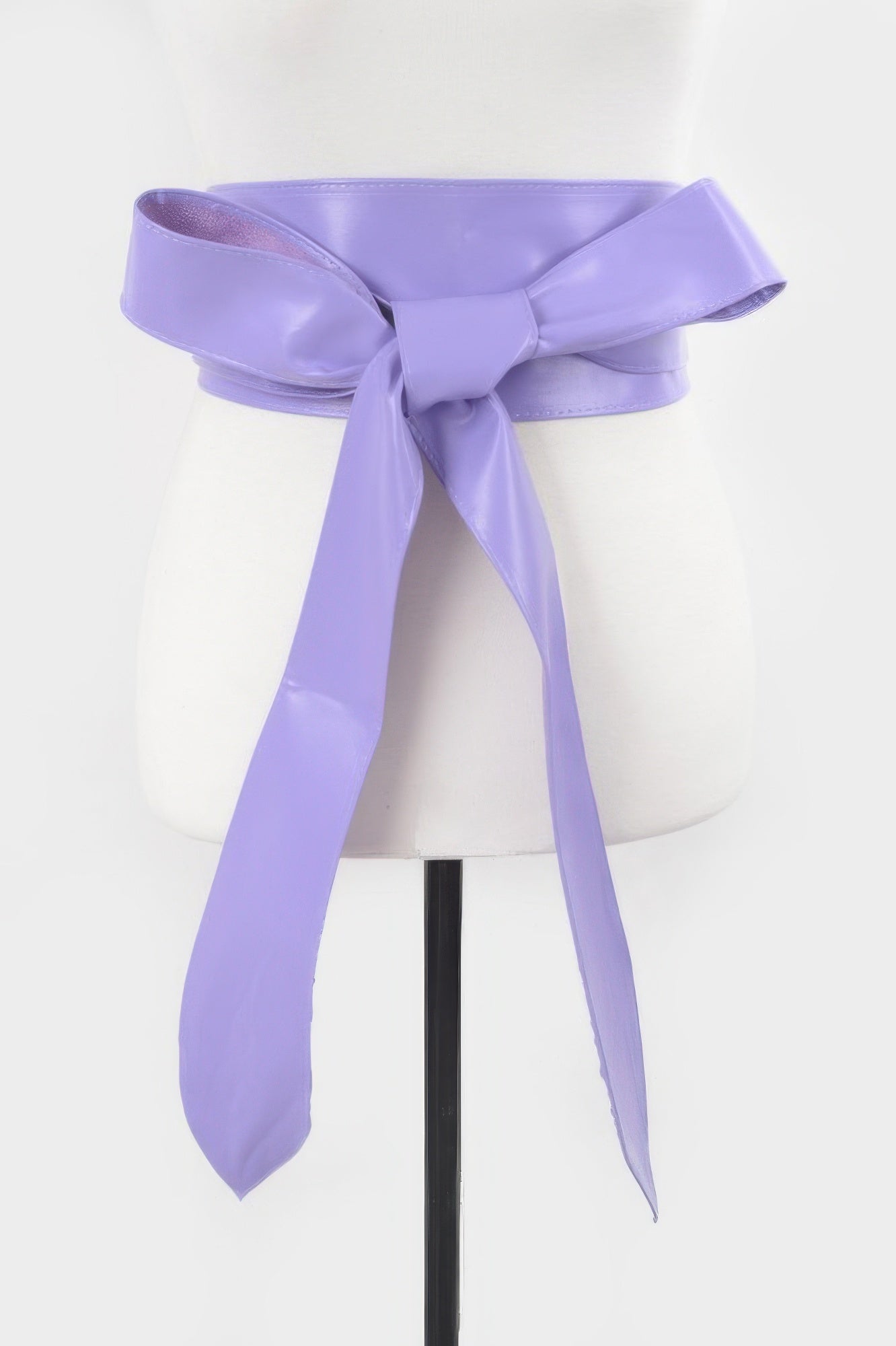 Faux Leather Kimono Belt