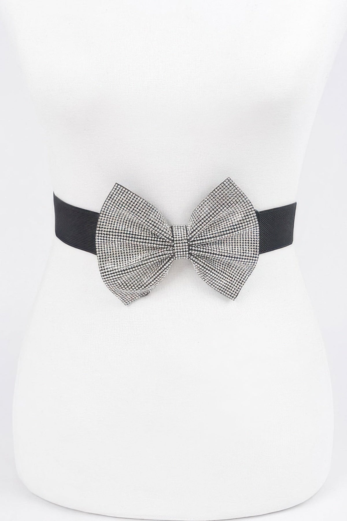 Meatpacking Rhinestone Ribbon Belt