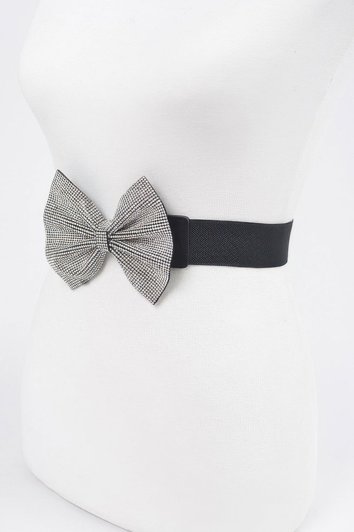 Meatpacking Rhinestone Ribbon Belt
