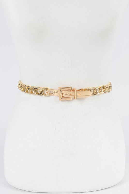 Belmont Oversized Chain Buckle Belt