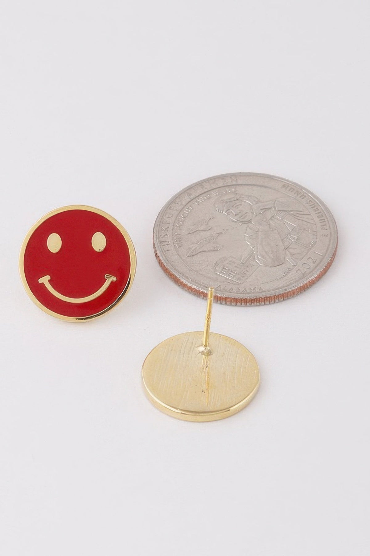 Smiley Face Stud Earrings