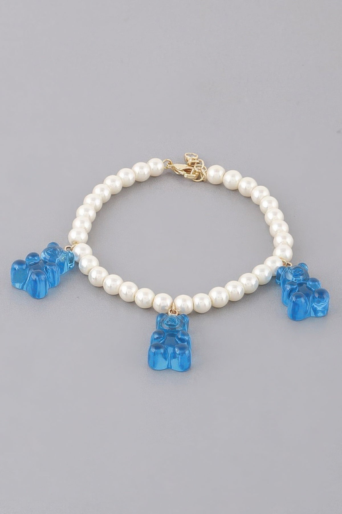 Multi Gummy Bear Charm Bracelet