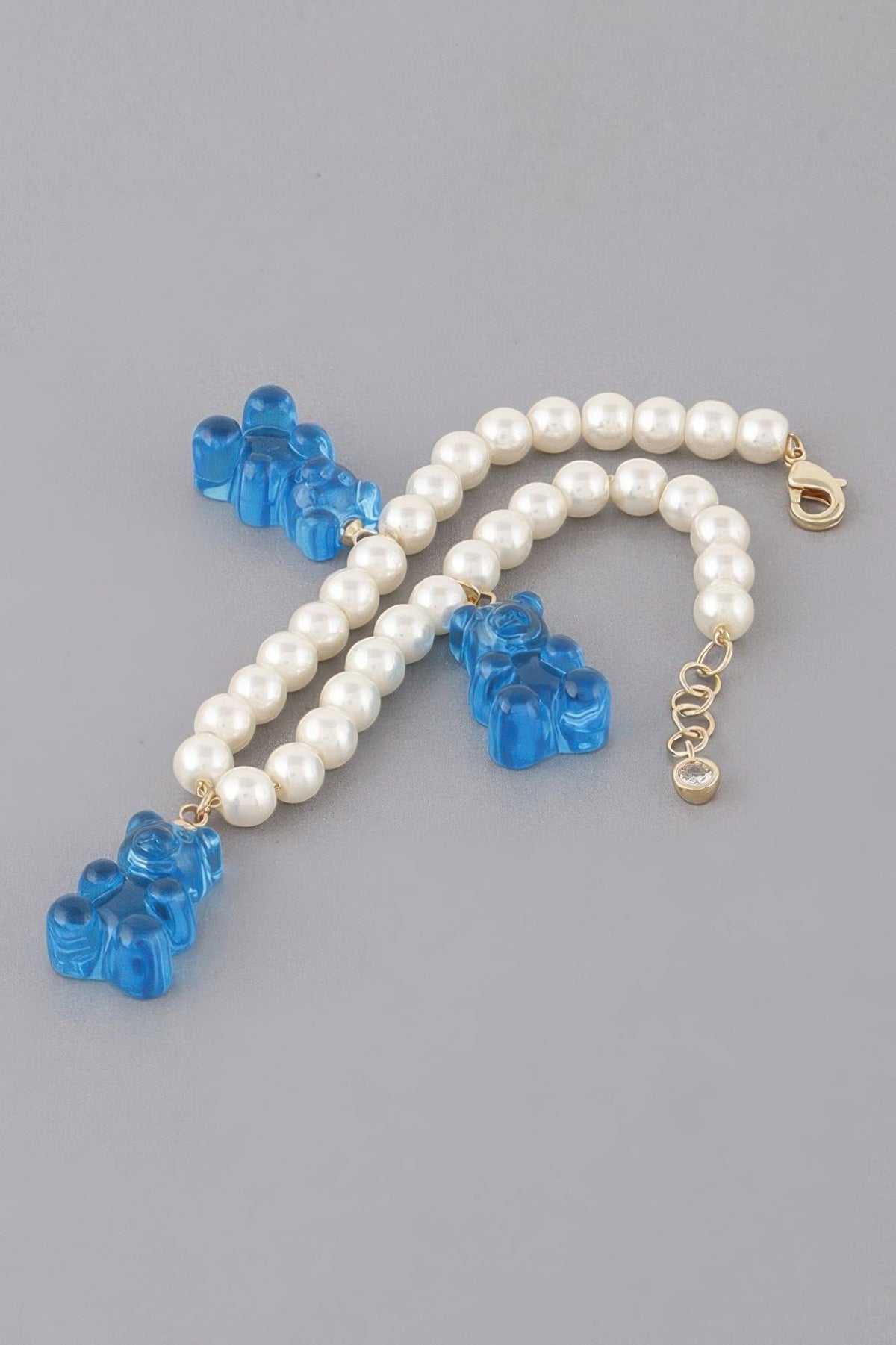 Multi Gummy Bear Charm Bracelet