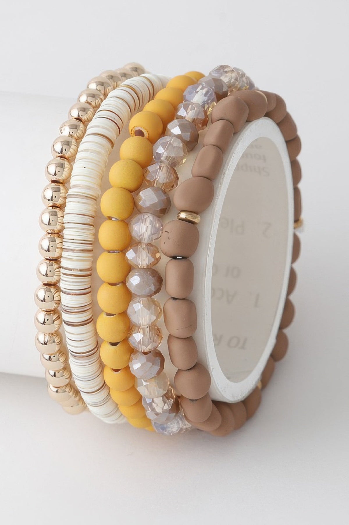 Multi Bead & Crystal Bracelet