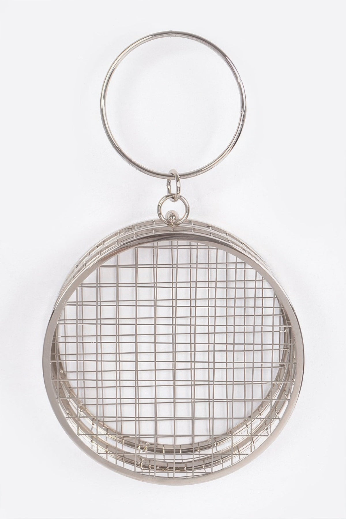 Tamiami Escape Metal Wire Round Clutch