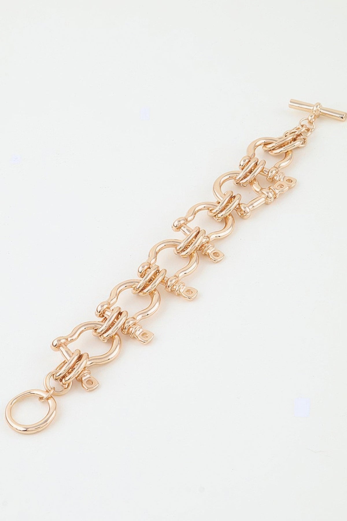 Hudson Horseshoe Link Bracelet