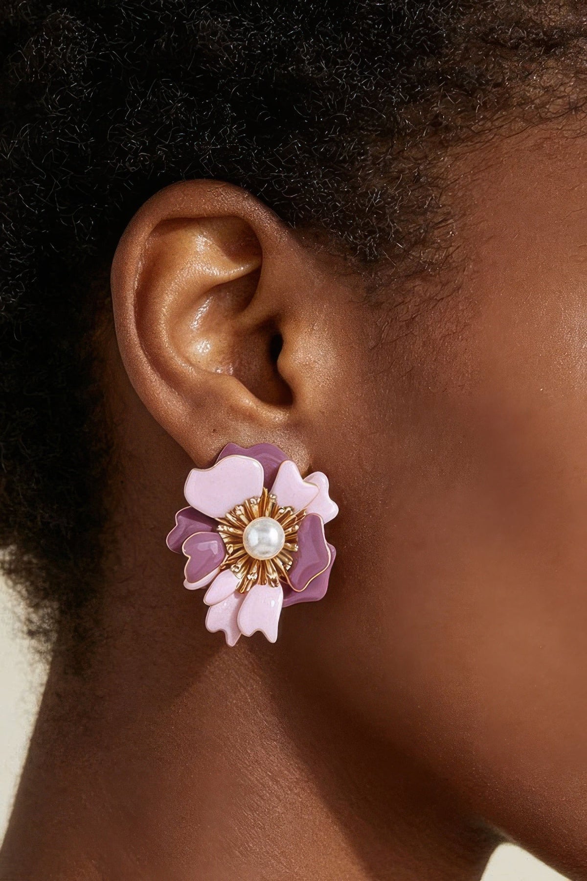 Central Park Botanical Blossom Stud Earrings