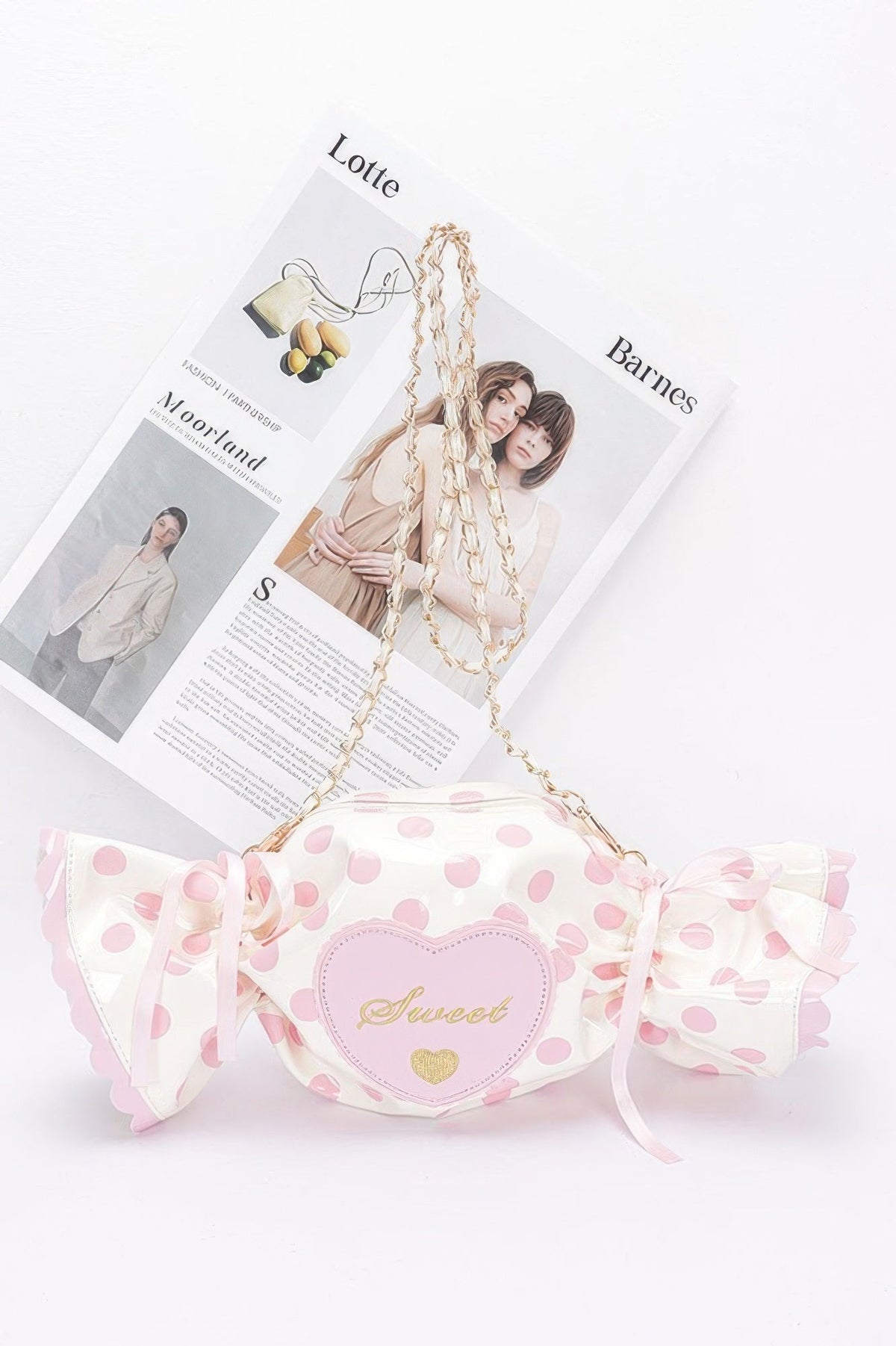 Sorrento Polka Dot Candy Wrap Bag