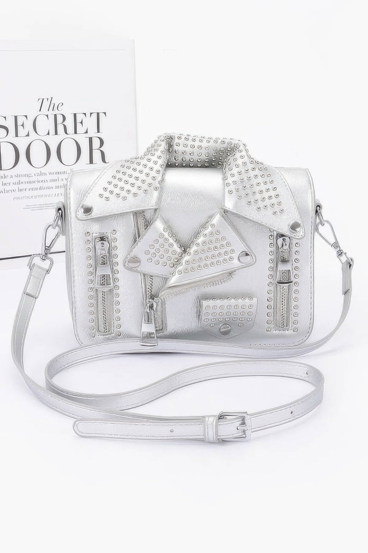 Turin Studded Jacket Clutch