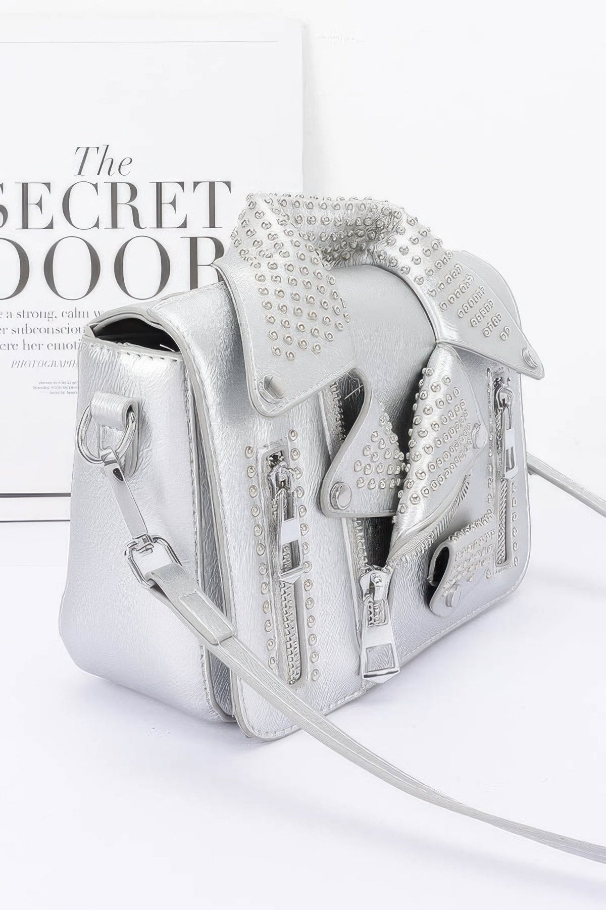 Turin Studded Jacket Clutch