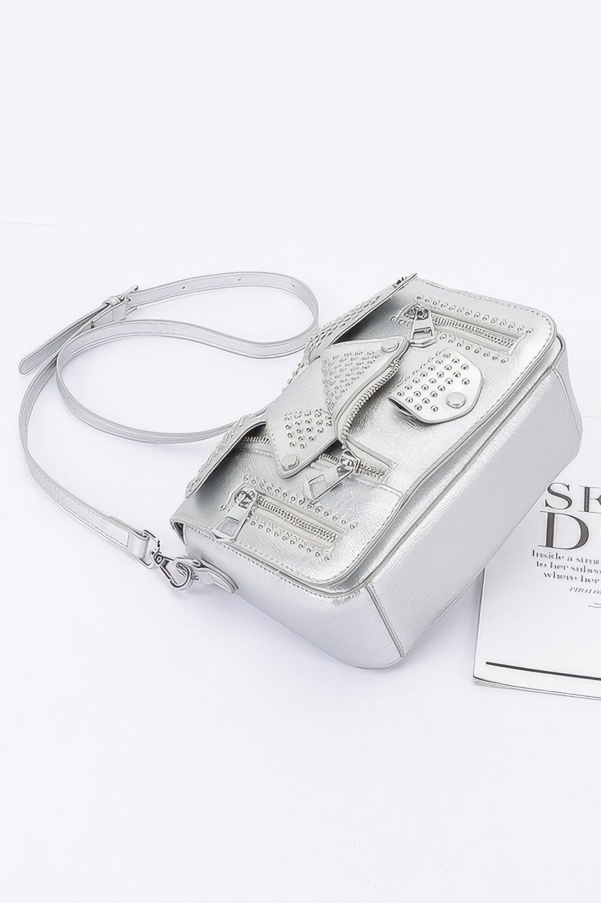 Turin Studded Jacket Clutch